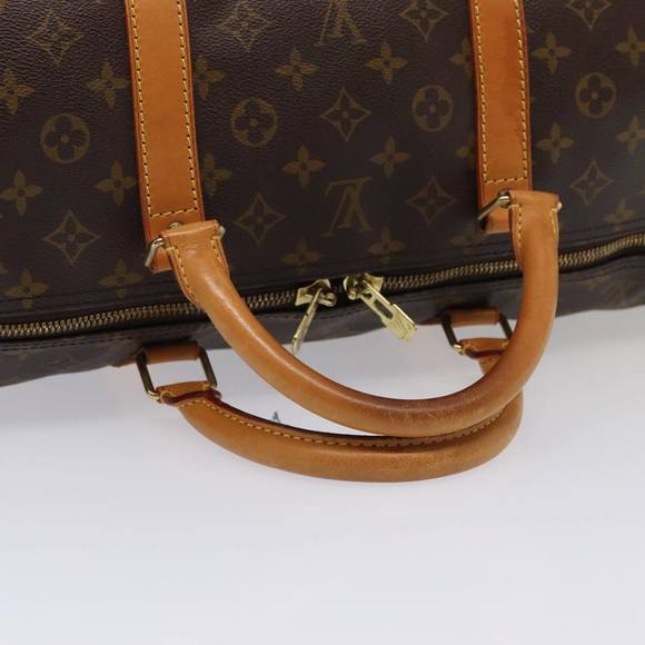 LOUIS VUITTON Monogram Keepall 60 Boston Bag M41422 LV Auth yk13831 - Picture 7 of 16